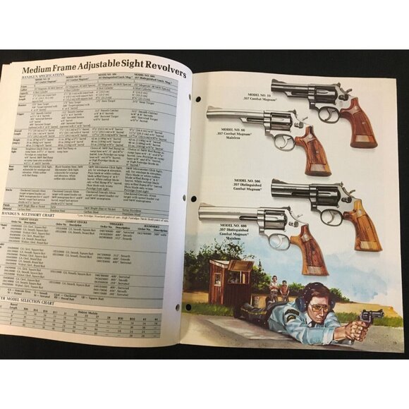 Smith and Wesson Hand Gun Catalog a Bangor Punta Company Pistols - Picture 4 of 6